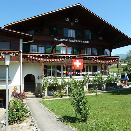 Hotel Restaurant Sunnmatt Aeschi Bei Spiez 外观 照片