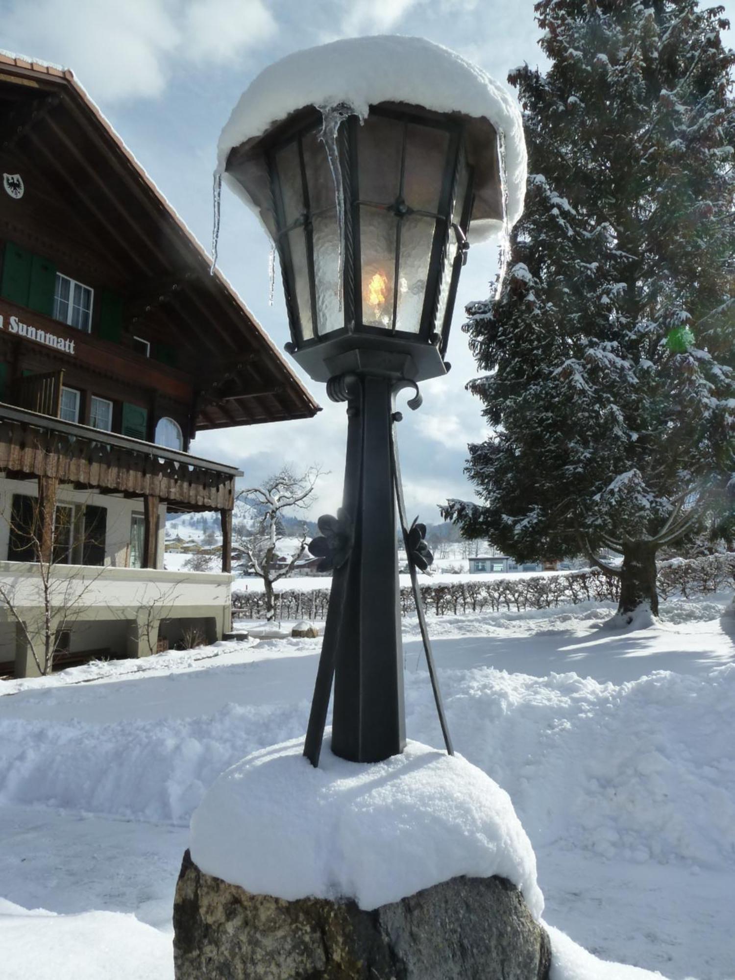Hotel Restaurant Sunnmatt Aeschi Bei Spiez 外观 照片