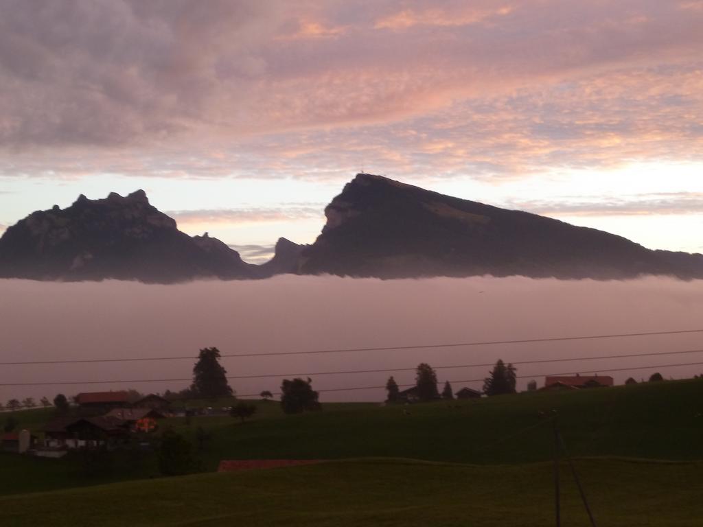 Hotel Restaurant Sunnmatt Aeschi Bei Spiez 外观 照片