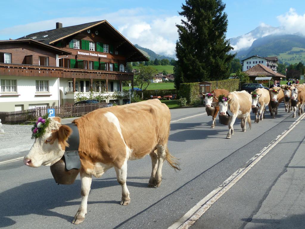 Hotel Restaurant Sunnmatt Aeschi Bei Spiez 外观 照片