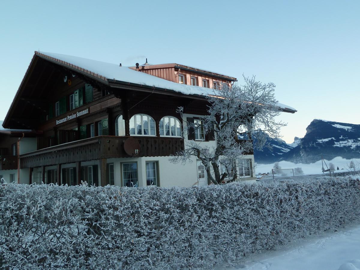 Hotel Restaurant Sunnmatt Aeschi Bei Spiez 外观 照片